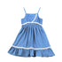 Girls Summer Suspender Lace Dress