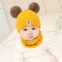 Baby hat warm in autumn and winter Circumference 13.4-16.5 inch(34-42cm)