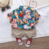 Summer children's short sleeve suit
