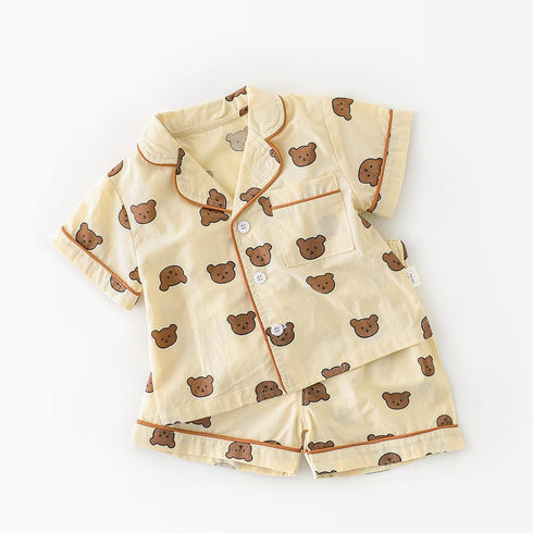 Summer Short Sleeve Shorts Home Clothes