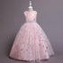 Children's Christmas Dress Princess Dress Long catwalk dress