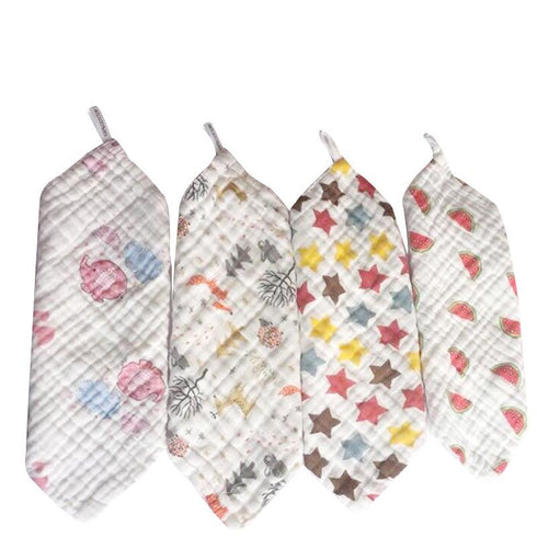 Baby 6-layer gauze saliva towel cotton bath towel