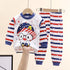 Cotton Underwear Suit Boys and Girls Autumn Clothes Pants Pajamas Loungewear