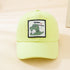 Cartoon patch adjustable baseball cap, Circumference 20-22 in