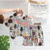Cartoon Animal Summer Short Sleeve Shirt Two Piece Set