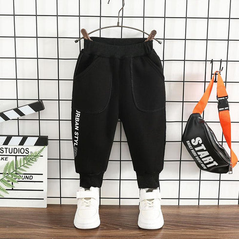 Autumn and winter children's sports pants casual pants
