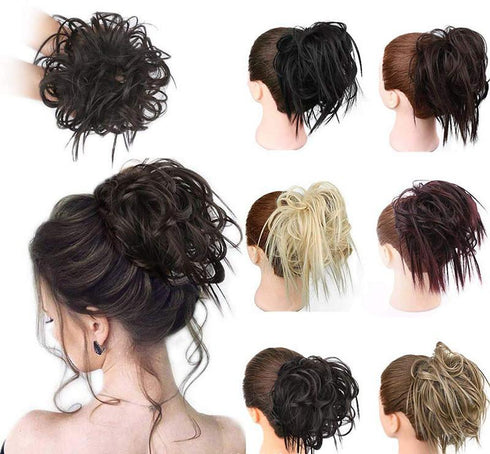 Female chemical fiber messy fluffy curly wig