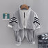 Boys spring and autumn suit sports three-piece set