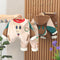 Winter children's padded sweater long sleeve three-piece set