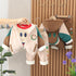 Winter children's padded sweater long sleeve three-piece set