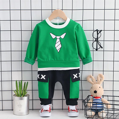 Boy's Casual Clothes Set Two-Piece