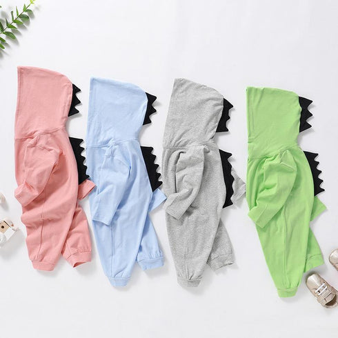 Spring and Autumn Children's Dinosaur Jumpsuit