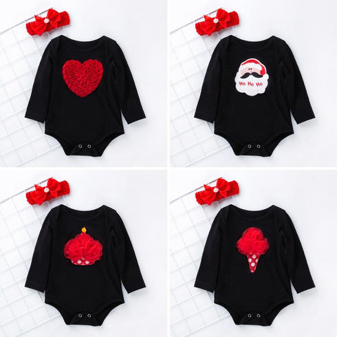 Newborn Festival Creative Cartoon Hachi Princess Dress 5-Piece Set