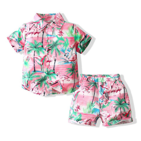 Boy's Beach Wind Two-Piece Set