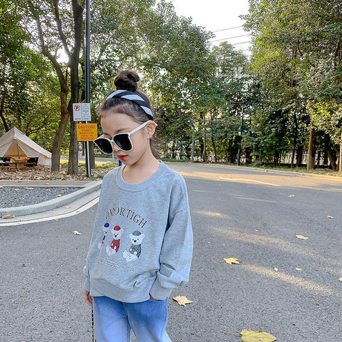 Three Cubs Dress Casual Foreign-style Top