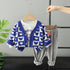 Spring and autumn children's casual sweater cardigan set of three