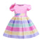 Children's Rainbow Princess Dress
