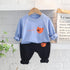 Boys spring and autumn suit two-piece set