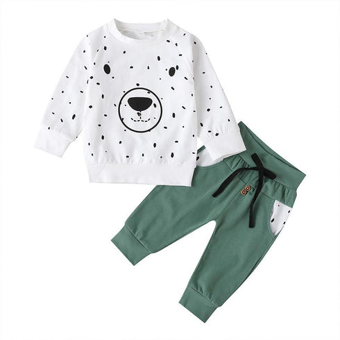 Children's Wei Yi Bear Two-Piece Set