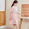 Chiffon Dress Academic Bow Princess Skirt