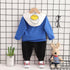 Children's Spring and Autumn Coat Pants Two-Piece Set