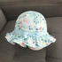 Girl's Thin Flower Fisherman Hat, Circumference 18-22 in