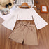 Girl's Spring And Summer Shoulder Set