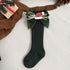 Baby Bow Christmas Socks Barrel Wool Socks Six Pairs