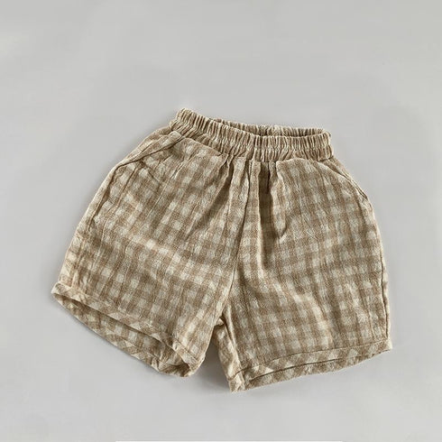 Thin Breathable Linen Cotton Shorts