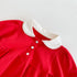 Red Long Sleeve Doll Neck Hark Triangle Wrap Fart Jumpsuit Climbing Suit