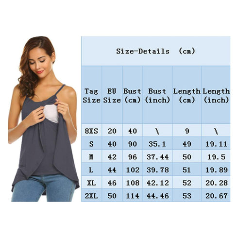Summer Nursing Top for Pregnant Women