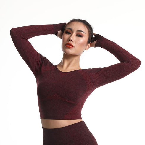 Sports tight top running yoga