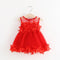 Summer New Baby Girl Petal Stitching Mesh Dress Princess Dress Girl Dress