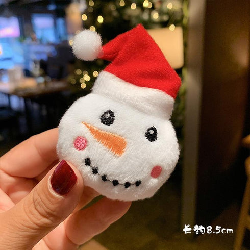 Christmas cartoon brooch