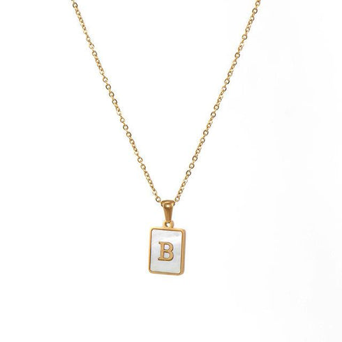 Cube Fritillaria Pendant Necklace