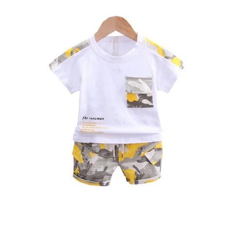 Summer casual children's clothing boy suit
