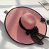 Summer women's seaside sun hat Circumference21.7-23.6 inch(55-60cm)