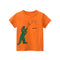 Summer children's dinosaur short sleeve t-shirt
