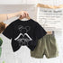 Children's Boys Summer Short Sleeve Two-Piece Set