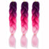 Chemical fiber big braid wig color dirty braid