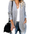 Large Pocket Sweater Cardigan