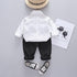 Boys spring and autumn suit two-piece set