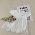 Baby Princess Dress Open Bubble Short Sleeve Skirt Embroidered Mesh Skirt