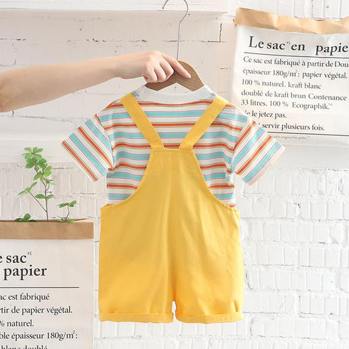 Summer Children's Short Sleeve Strap Set