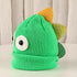 Autumn and winter dinosaur monster children's knitted wool cap 18.5-20.4 inch