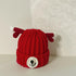 Children's Wool Hat Cute Antler Pullover Hat In Autumn And Winter Circumference 18.9-20.5 inch
