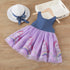 Girls' Summer Fashion Unicorn Dress