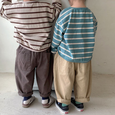 Children's Casual Pants Loose Turnip Pants