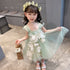 New Summer Girl Dress Party Birthday Dress Flower Princess Dress