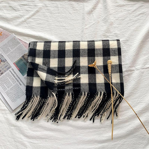 Womens Large Cashmere Scarf